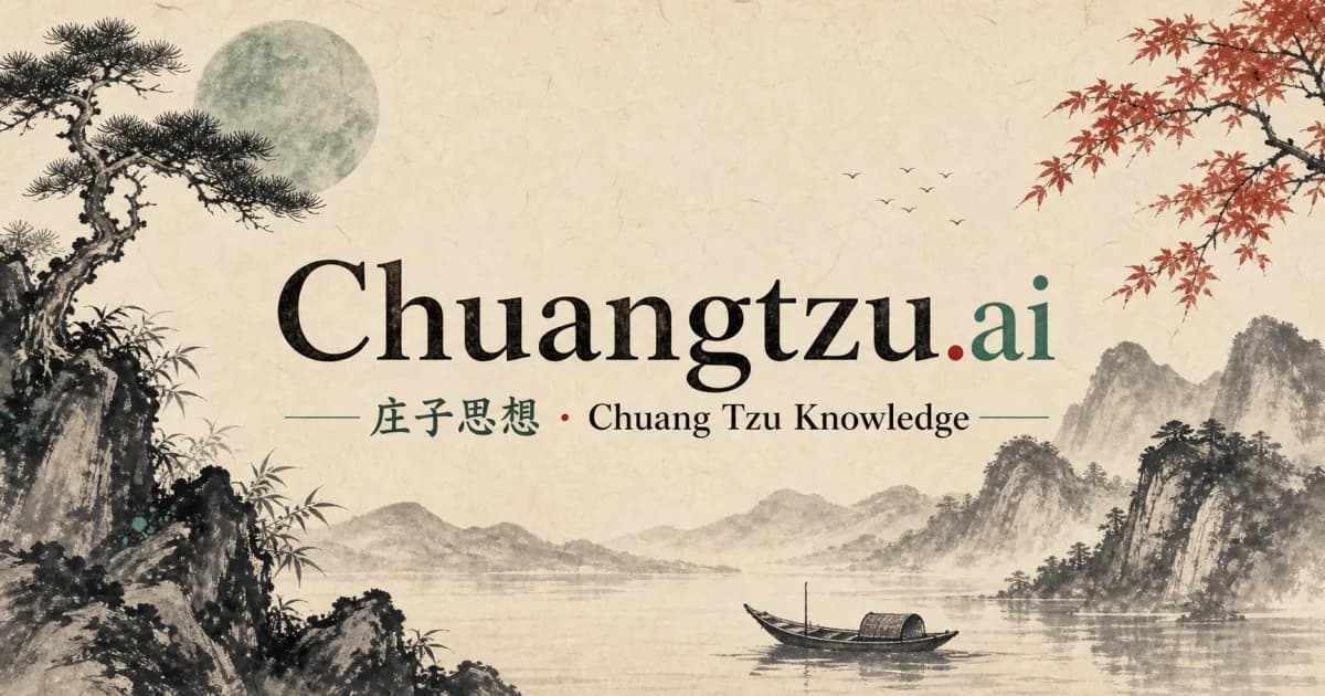 Ink-style visual for Chuangtzu.ai